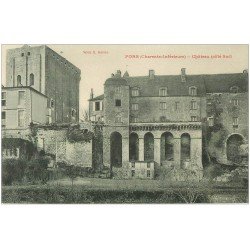 carte postale ancienne 17 PONS. Le Château