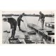 33 ARCACHON. Photo cpsm petit format. Dans les Parcs à Huîtres 1952