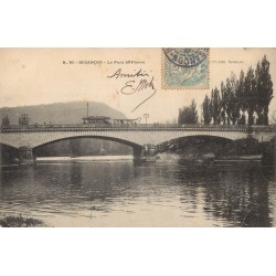 25 BESANCON. Tramway sur le Pont Saint-Pierre 1904