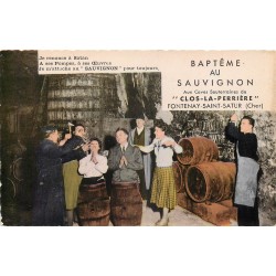 18 FONTENAY SAINT SATUR. Archambault Viticulteurs au Clos la Perrière Baptême du Sauvignon