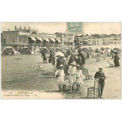 17 PONTAILLAC. La Restauration et la Plage 1906