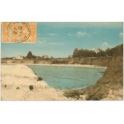 carte postale ancienne 17 PORT-DES-BARQUES. Villas vers la Plage 1923