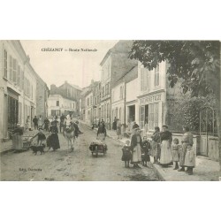 02 CREZANCY. Boulangerie Fallet Route Nationale 1915