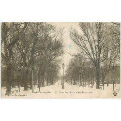 carte postale ancienne 17 ROCHEFORT-SUR-MER. Cours Roy-Bry et d'Ablois 1919