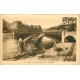 4 cpa 69 LYON. Mouettes Pont La Feuillée, Saône, Place Bellecour et vue