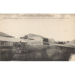 01 AMBERIEU EN BUGEY. Eparvier sur Monoplan Aérodrome de Bellièvre