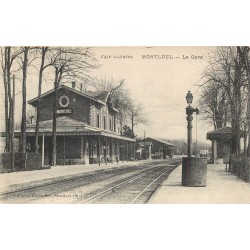 01 MONTLUEL. La Gare 1919