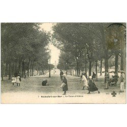 carte postale ancienne 17 ROCHEFORT-SUR-MER. Jeux d'Enfants Cours d'Ablois