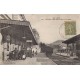 05 VEYNES. Militaires Chasseurs alpins en Gare avec l'arrivée d'un Train 1917