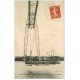 carte postale ancienne 17 ROCHEFORT-SUR-MER. La Nacelle du Transbordeur en marche 1912