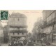 19 BRIVE. Draperie Brugière rue Toulzac 1910 et son petit Marché