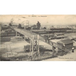 19 BRIVE. La Passerelle sur le Chemin de fer 1910