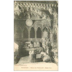 carte postale ancienne 17 ROCHEFORT-SUR-MER. Le Salon Maison de Pierre Loti