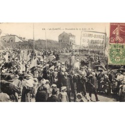 22 LA CLARTE. Procession du 14 Août 1932