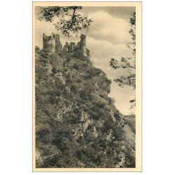 carte postale ancienne 03 CHOUVIGNY. Château Rocher Gorges de la Sioule bis