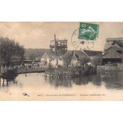 58 GUERIGNY environs. Usines Lambiotte 1909