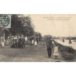94 CHOISY-LE-ROI. Bords de la Seine Quartier de la Pompe aux Eaux 1907