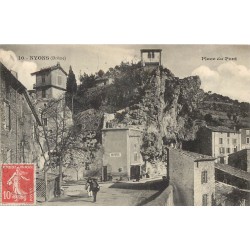 26 NYONS. Buvette Place du Pont 1908