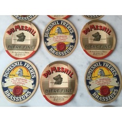 12 anciennes étiquettes de la bière "DUMESNIL"