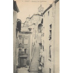 26 CREST. Escalier des Cordeliers 1905