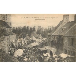 35 SAINT-JEAN-SUR-COUESNON. Concours de Pêche 1904 et défilé de Pêcheurs