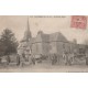 35 SAINT-PERAN. La Vieille Eglise 1906 belle animation