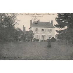 35 SAINT-LAURENT. Villa des Rosiers aux environs de Rennes 1907