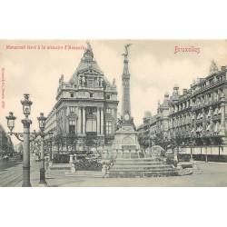 Superbe lot de 10 cpa BRUXELLES vers 1900