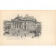 Superbe lot de 9 cpa BRUXELLES vers 1900 Anspach, Porte Hal, Congrès, Bourse, Cathédrale, Palais Roi, Hôtel de Ville