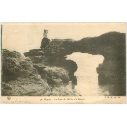 carte postale ancienne 17 ROYAN. Le Pont du Diable au Bureau 1904