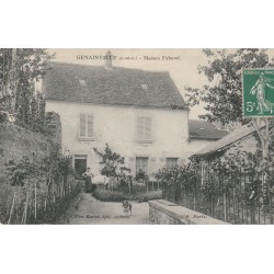 95 GENAINVILLE. Maison Faburel bien animée 1908