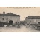 88 DAMAS-ET-BETTEGNEY. Bas du Village Chemin de la Trixe avec Facteur à vélo et vaches 1917
