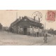 59 LE CATEAU. Octroi rue de la Gare belle animation 1906