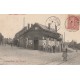 59 LE CATEAU. Octroi rue de la Gare belle animation 1906