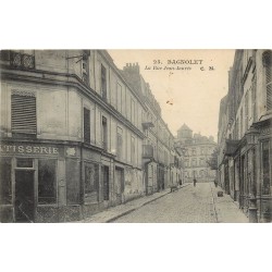 93 BAGNOLET. Pâtisserie rue Jean-Jaurès 1925 (ex rue de Ménilmontant)....