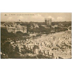 carte postale ancienne 17 ROYAN. Lido et Grande Conche 1932