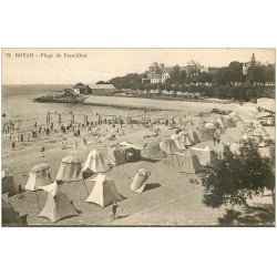 carte postale ancienne 17 ROYAN. Plage de Foncillon n°72