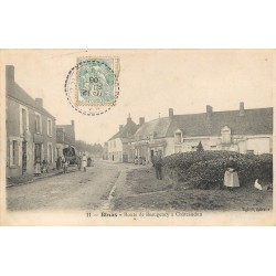 41 BINAS. Attelage Route de Beaugency à Châteaudun 1906