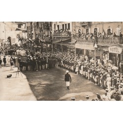 83 SAINT-TROPEZ. Centenaire devant Hôtel Subé Quai de Suffren avec Marins 1929