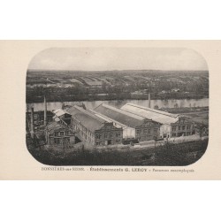 78 BONNIERES-SUR-SEINE. Etablissements Leroy Usine panneaux contreplaqués