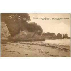 carte postale ancienne 17 ROYAN. VALLIERES. Le Restaurant Manen à la Pointe 1925