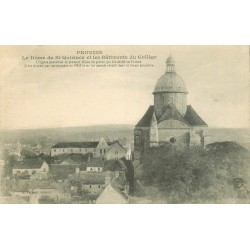 Promotion 2 cpa 77 PROVINS. Dôme St-Quiriace, Collège et Porte St-Jean 1917