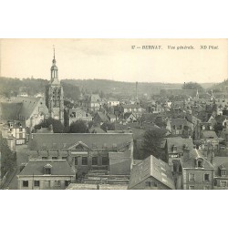 Promotion 2 cpa 27 BERNAY. La Ville et Nef Eglise Sainte-Croix