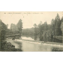 Promotion 2 cpa 61 PONT D'OUILLY. Déversoir et Moulin-Neuf