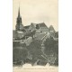 2 cpa 27 BERNAY. Eglises Sainte-Croix et Notre-Dame de la Couture