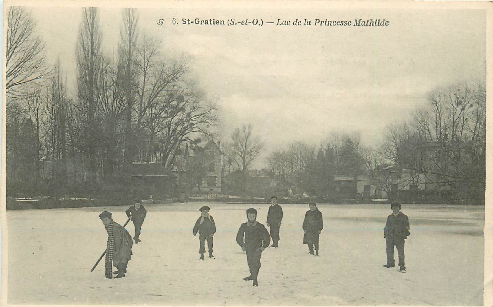 Carte Postale Ancienne - Saint-Gratien, L'Église (95 Val-d'Oise) - Voyagée, Collection