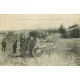 2 cpa MILITAIRES. Canon tirant sur les Aéroplanes Allemands et artillerie de 75 en batterie 1918