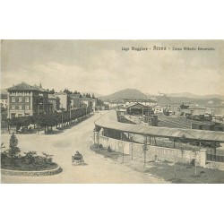 Italia Lago Maggiore ARONA. Stazione Corso Vittorio Emanuele