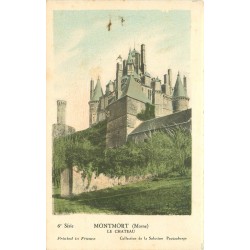 Top promo 9 cpa CHATEAUX différents de la France avec notice au verso