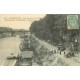 94 CHARENTON. Débarcadère des Bateaux Parisiens et Péniches Byrrh Menier 1910